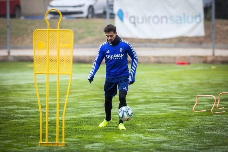 Entrenamiento del Real Zaragoza de hoy 30 de diciembre