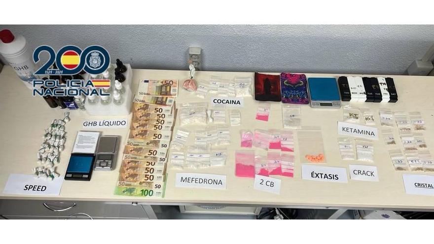 Dos detenidos por distribuir droga desde un &quot;narco piso&quot; en Alicante