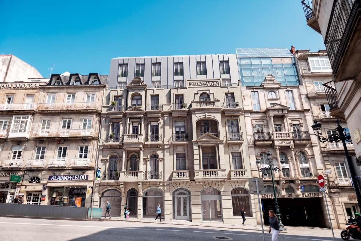Recreación del edificio tras las obras proyectadas.