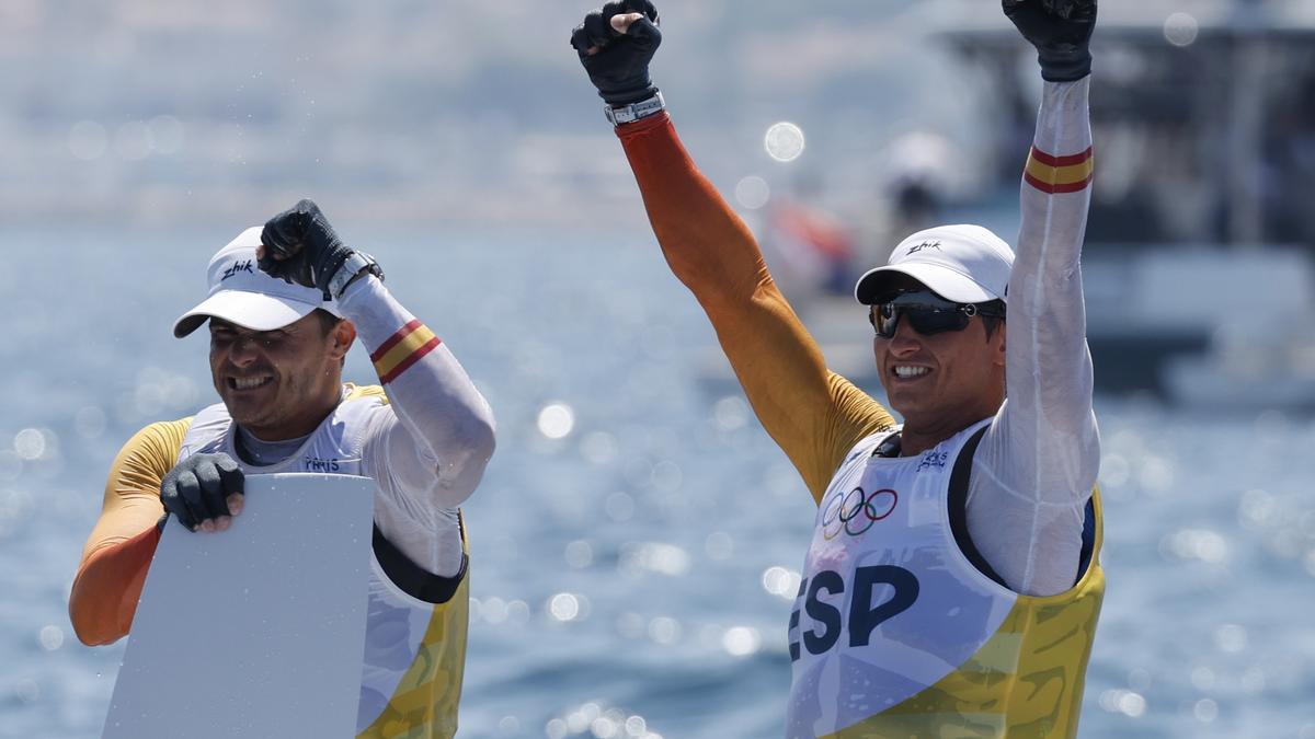 Los españoles Botín y Trittel, medalla de oro en 49er