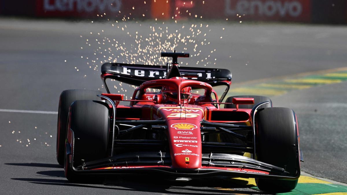 Alonso y Sainz, resultados de los entrenamientos libres del GP de Australia de F1