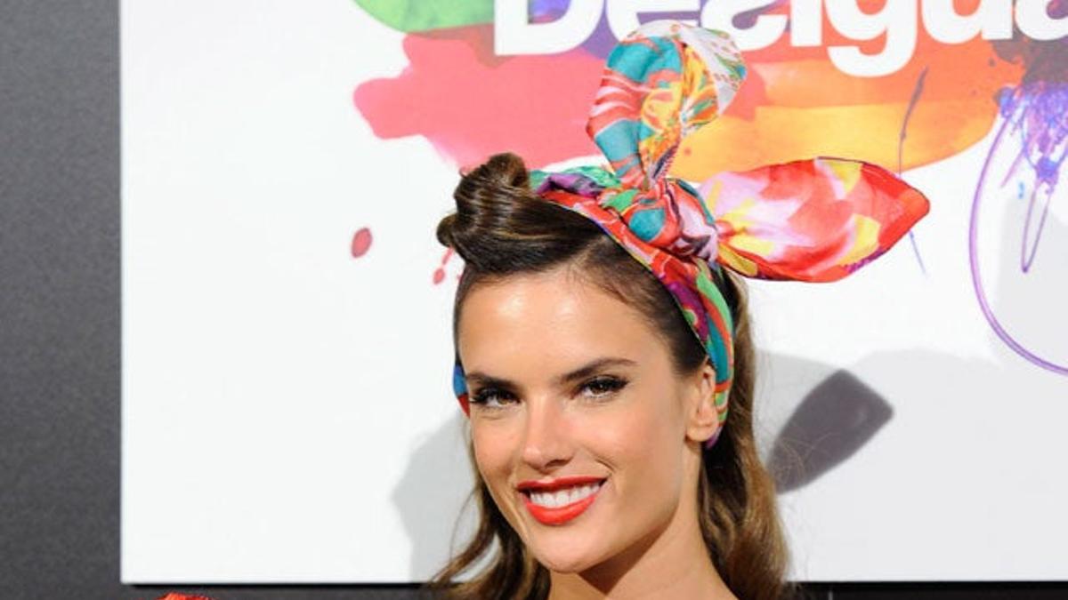 Alessandra Ambrosio inaugura la MBFW de Madrid