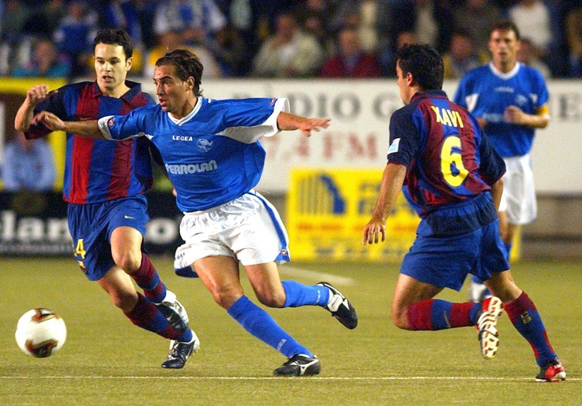 El Barça cayó en el feudo de la Gramenet con Xavi, Iniesta y Messi en el once titular