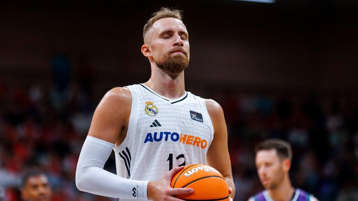 Dzanan Musa, en la final de la Supercopa Endesa ante Unicaja