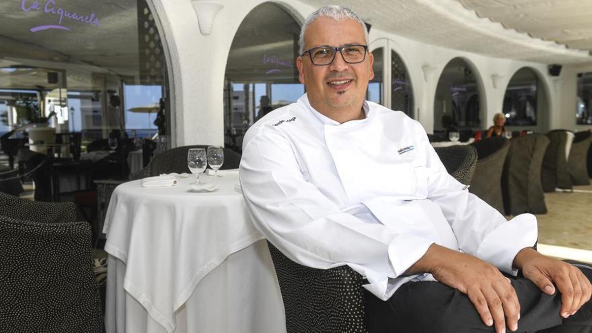 Germán Ortega, chef de La Aquarela.