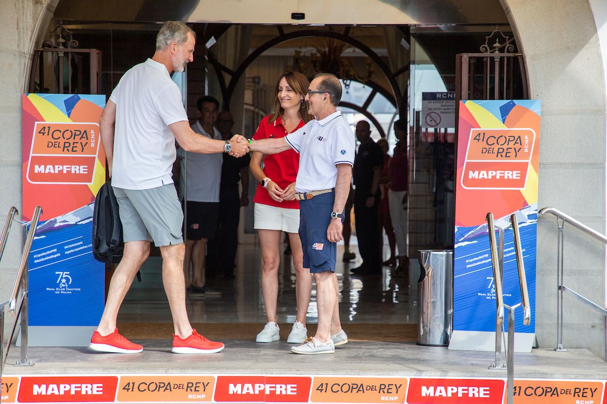 FOTOS | Felipe VI en Mallorca: el Rey se embarca en el 'Aifos' para participar en la primera regata de la Copa de vela