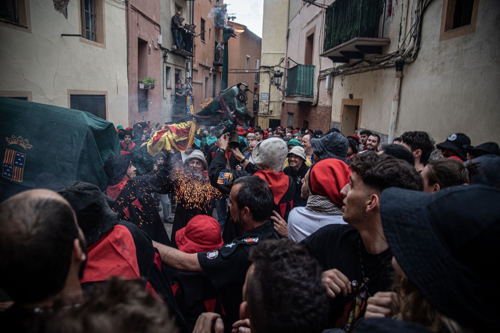 Les millors imatges del passacarrers de dimecres al vespre de Patum