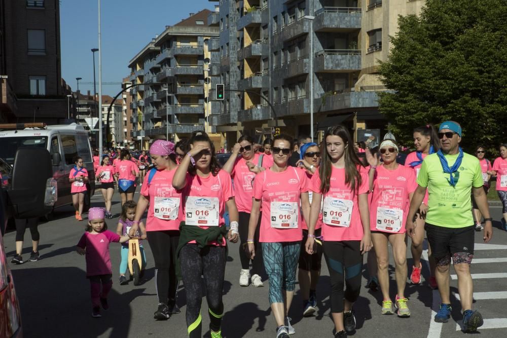 Participantes en la carrera