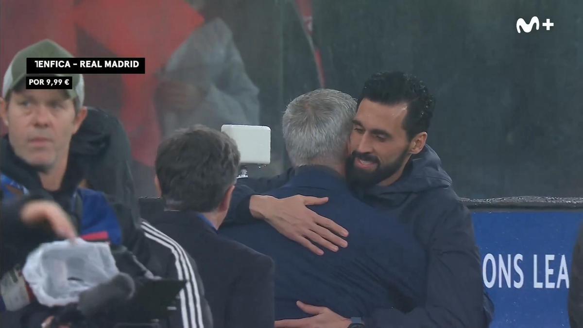 ¡Asi ha sido el encuentro entre Arbeloa y Mourinho!