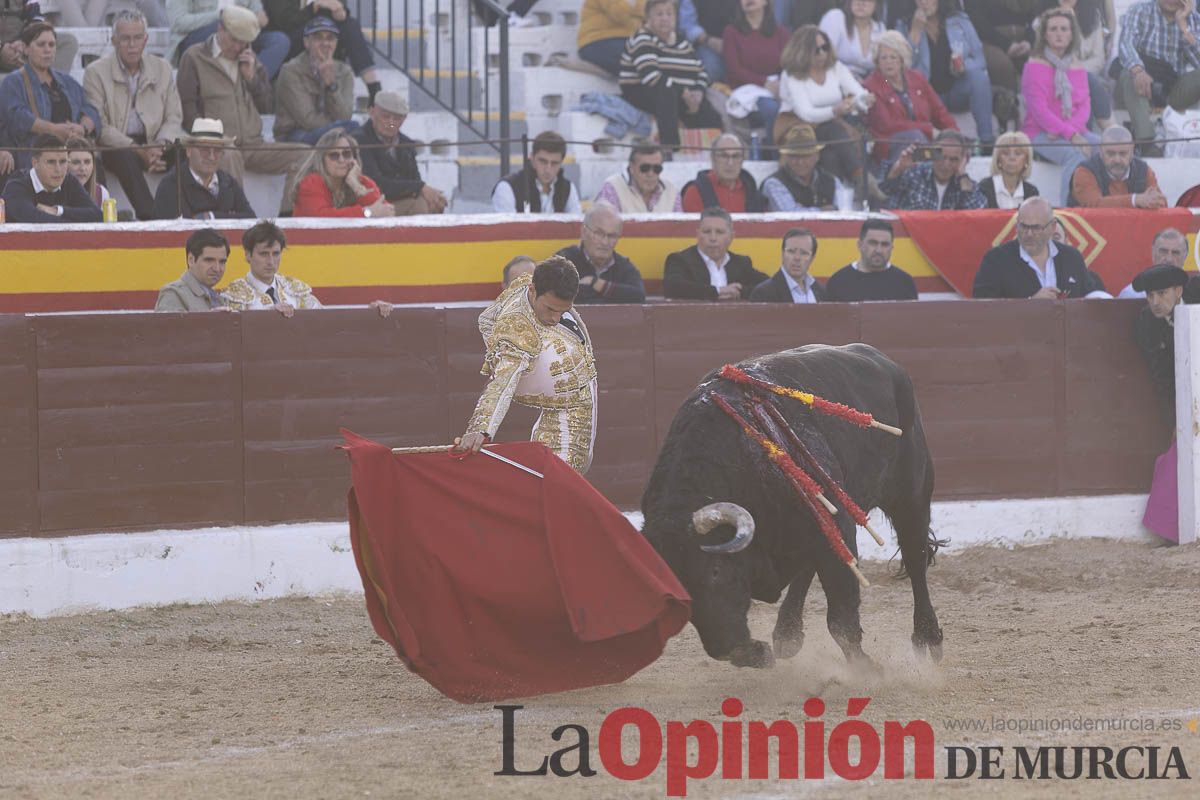 El torero de Cehegín, Antonio Puerta, en la corrida clasificatoria de la Copa Chenel de Madrid