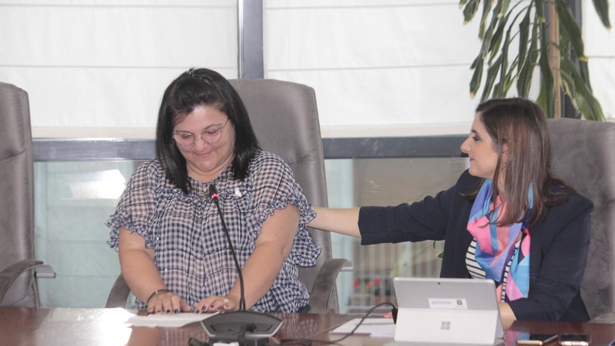 Discurso de la cuidadora de Lela, Sonia Freire. / S.A.