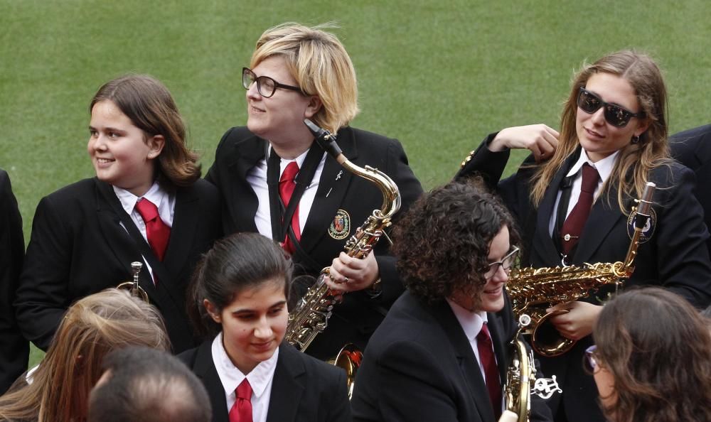 El pasodoble 'Els Poblets' suena en Mestalla