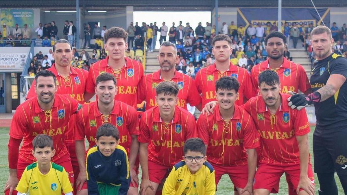 Una formación del Montilla CF.