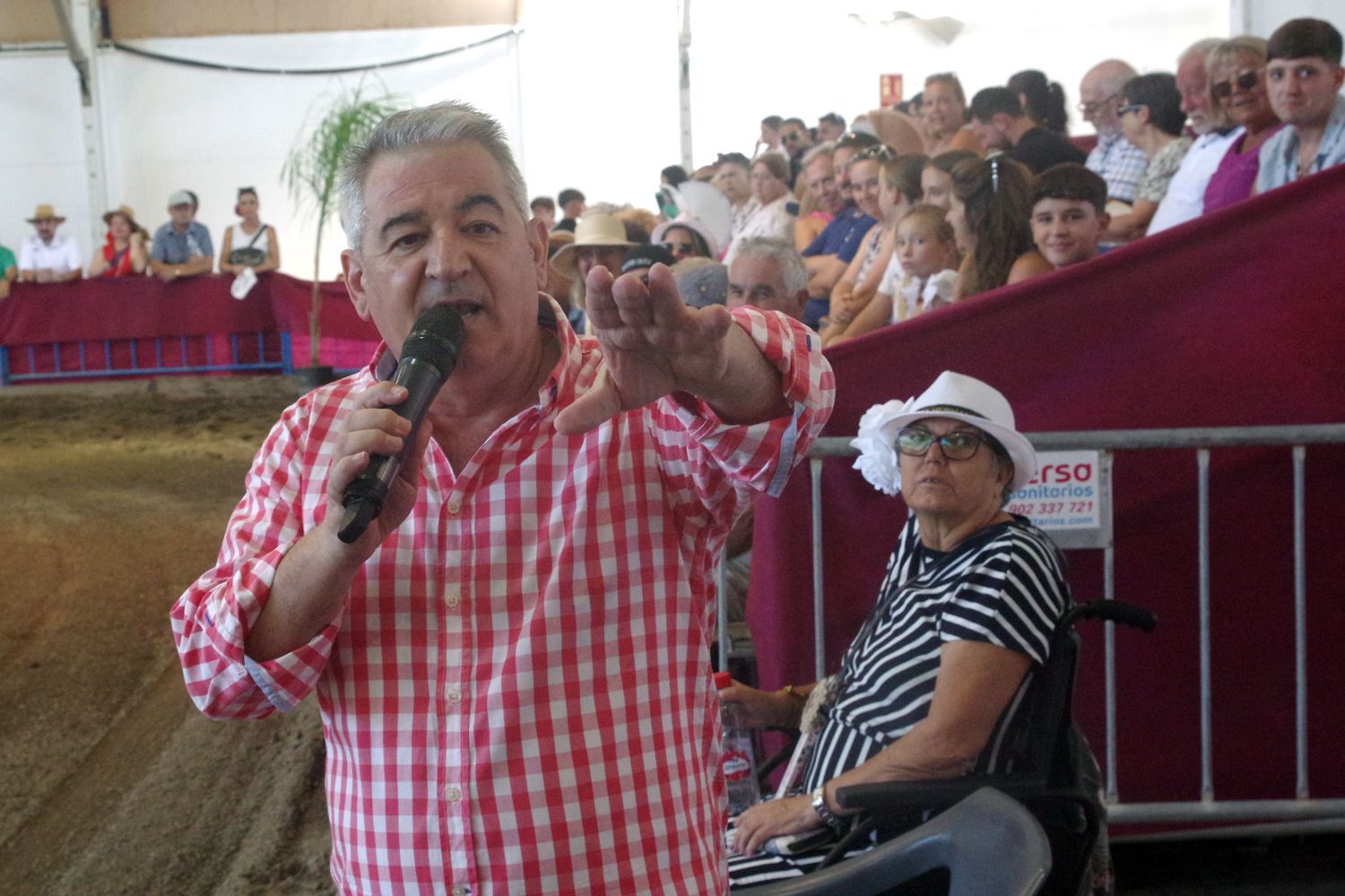 Feria de Málaga 2023 I El baile a caballo en el Centro de Exhibición Ecuestre del Real