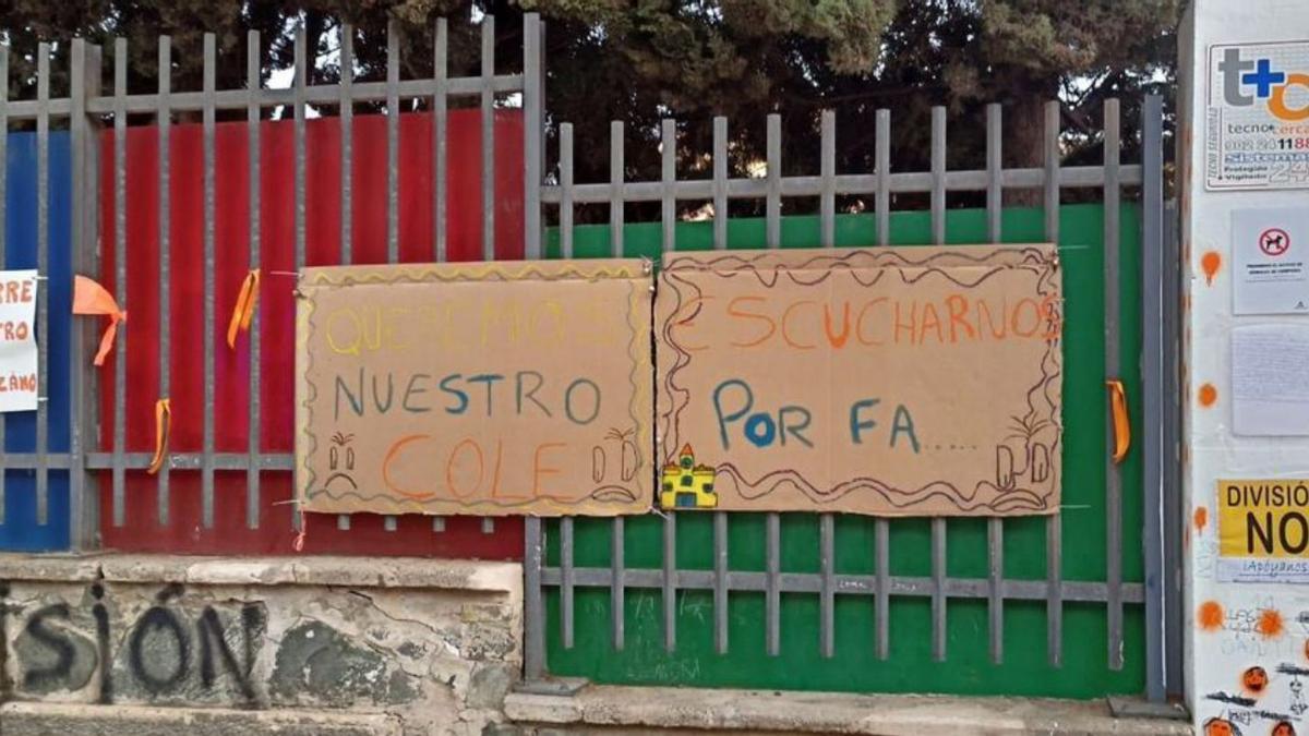 El colegio Domingo Lozano está clausurado desde el curso pasado.