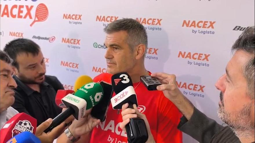 Masip:  "Todo el mundo vio lo que pasó contra el Atlético"