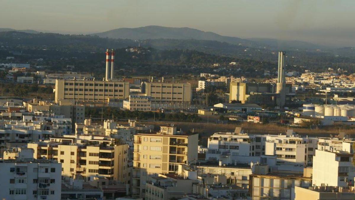Vista de Ibiza ciudad.