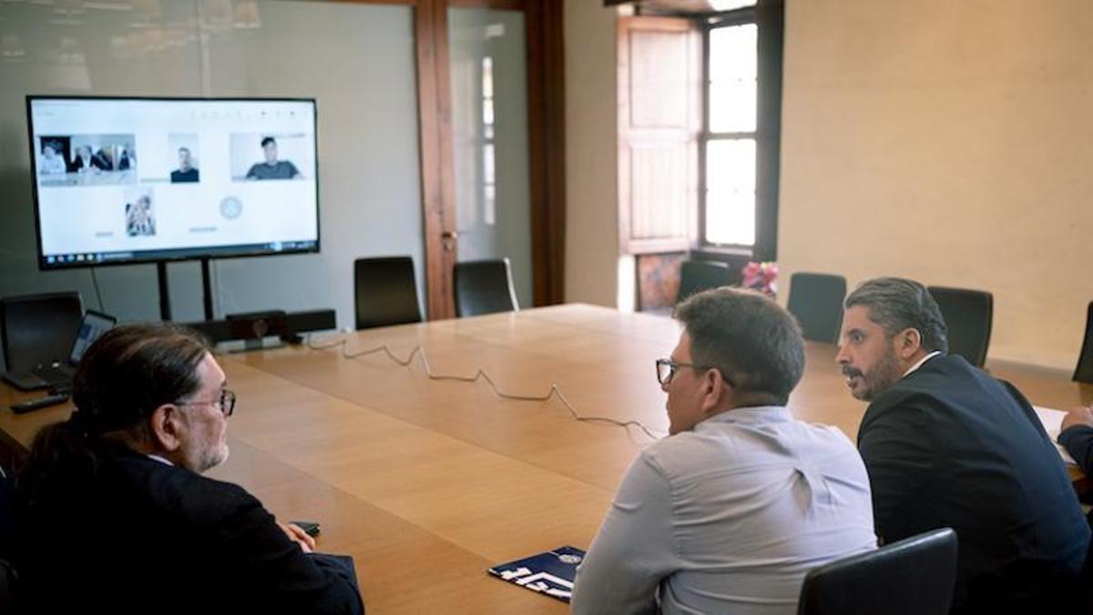 Reunión con asociaciones de Venezuela