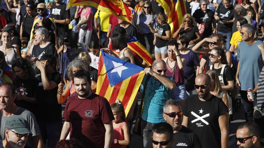 La Diada 2023, a Girona: «Perquè pugui sortir al carrer tothom que vulgui»