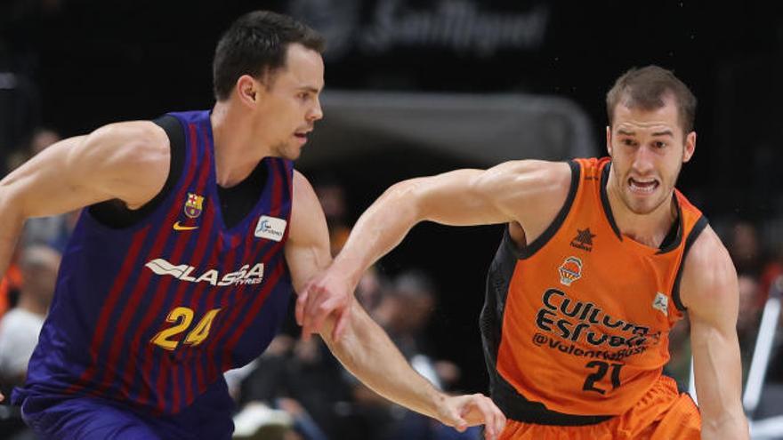 Horario y televisión del Valencia Basket - Barça Lassa