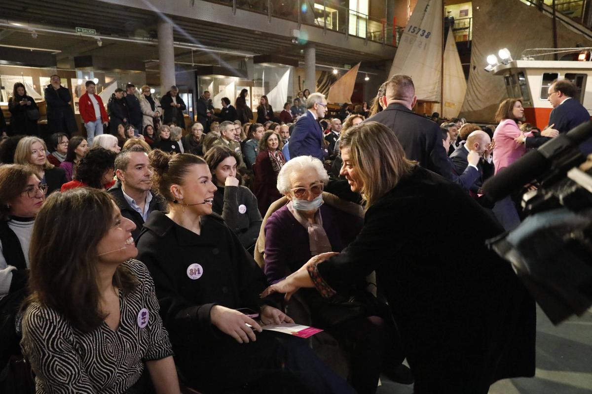 EN IMÁGENES: El acto institucional del 8M Asturias en el Museo Marítimo de Luanco EN IMÁGENES: El acto institucional del 8M Asturias en el Museo Marítimo de Luanco