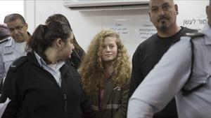 zentauroepp42051044 palestinian protest icon ahed tamimi is in a courtroom at th180213120017