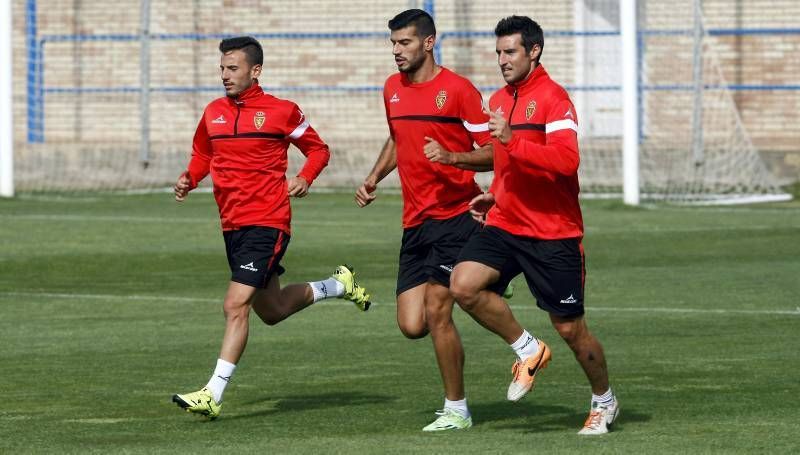 Fotogalería del entrenamiento del Real Zaragoza en la Ciudad Deportiva