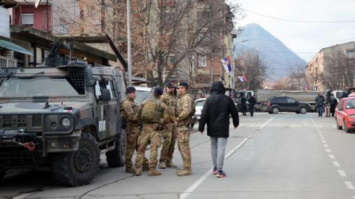Fuerzas de la KFOR en Kosovo
