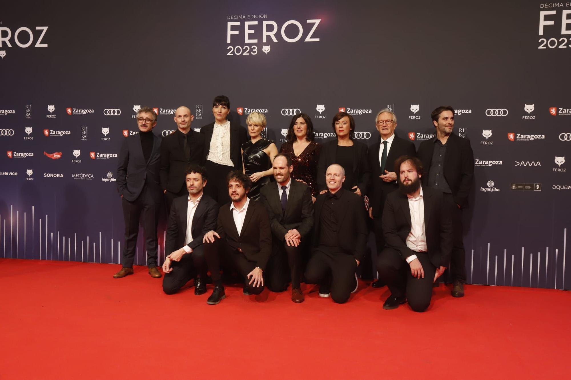 Alfombra roja de los premios Feroz