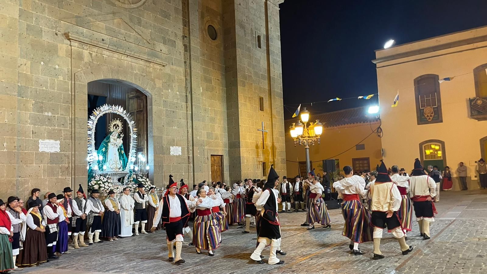 Romería ofrenda a la Virgen del Rosario en Agüimes