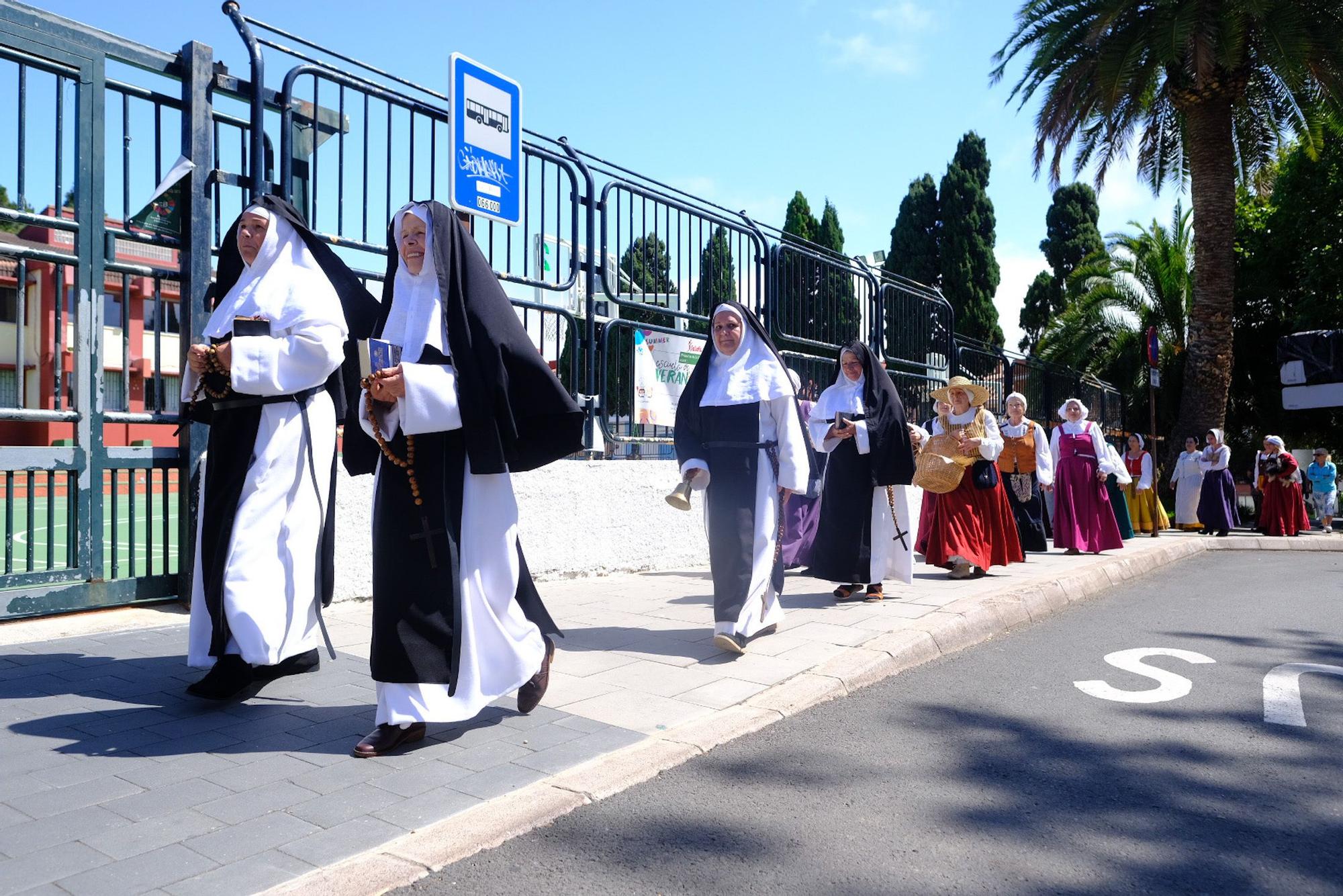 Recreación histórico de la Batalla del Batán en Santa Brígida