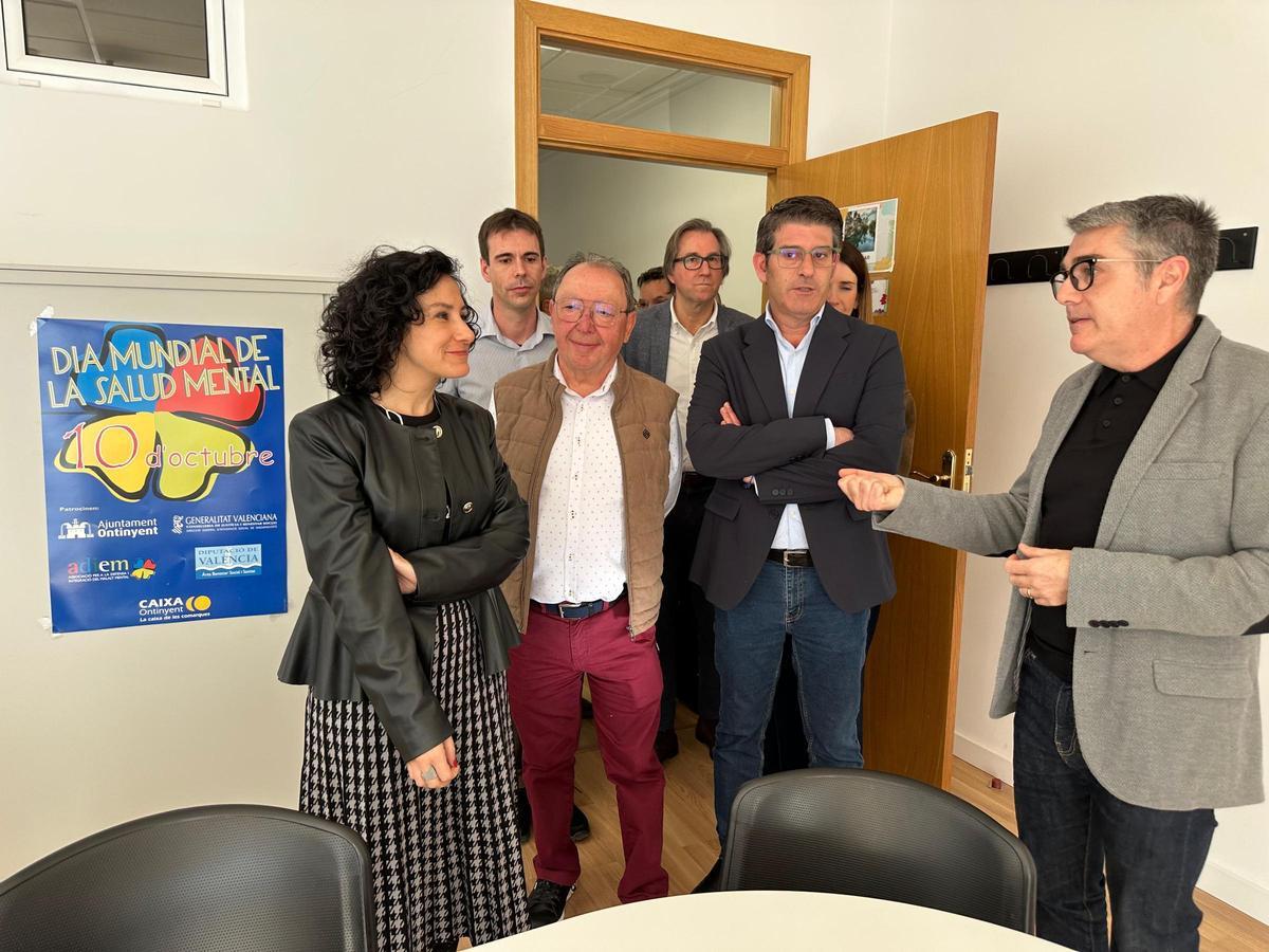 La consellera Elena Albalata ha visitado diferentes espacios de la red de Servicios Sociales hoy en Ontinyent.