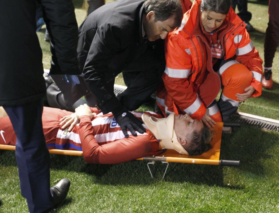 La secuencia del golpe de Fernando Torres en Riazor