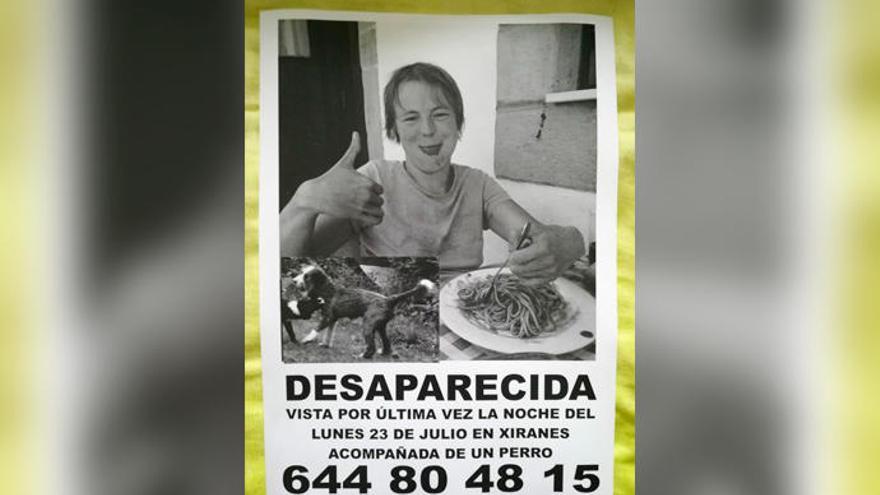 Encuentran a la joven desaparecida en Cabranes