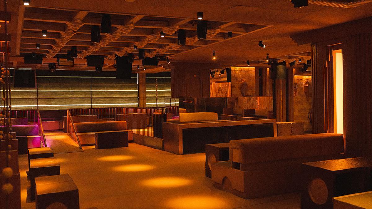 La sala donde la chica fue acosada por alguien que se hac赤a pasar por "un jugador del Real Madrid".