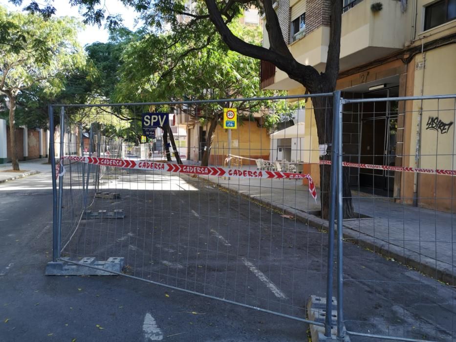 Obras en los alrededores del Hospital General