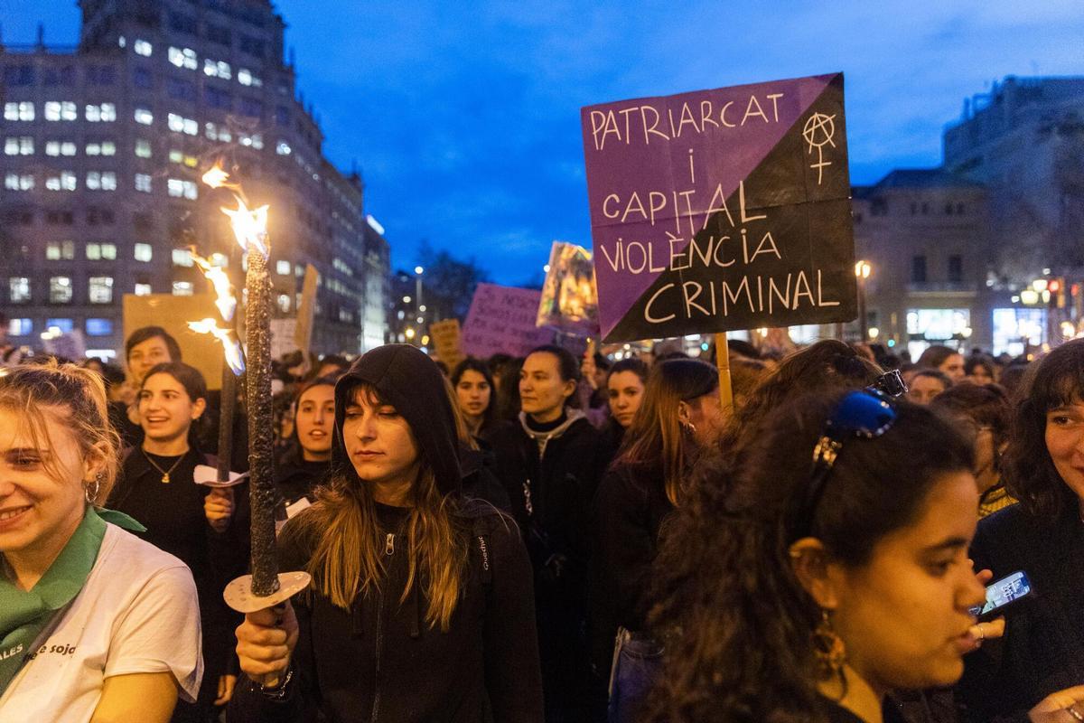 Manifestación feminista.