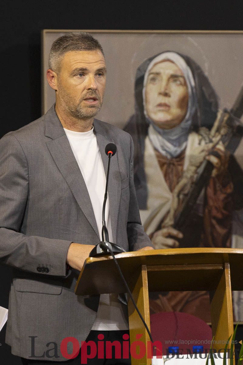 Así fue la entrega de premios del III concurso de pintura Mística en Caravaca de la Cruz