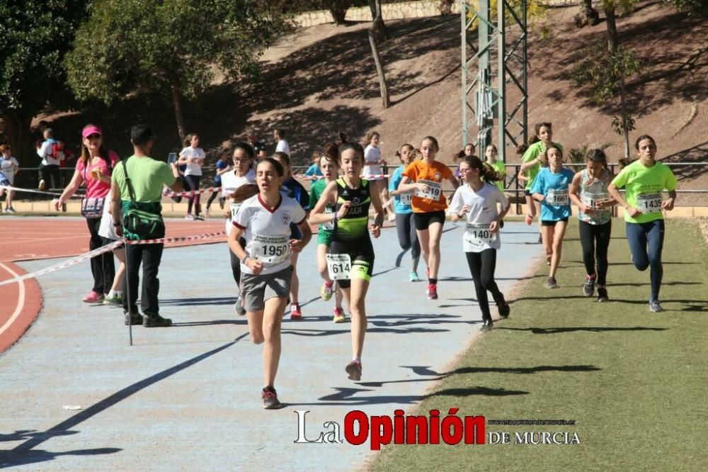 Final Cross Escolar de Lorca. Alevín femenino