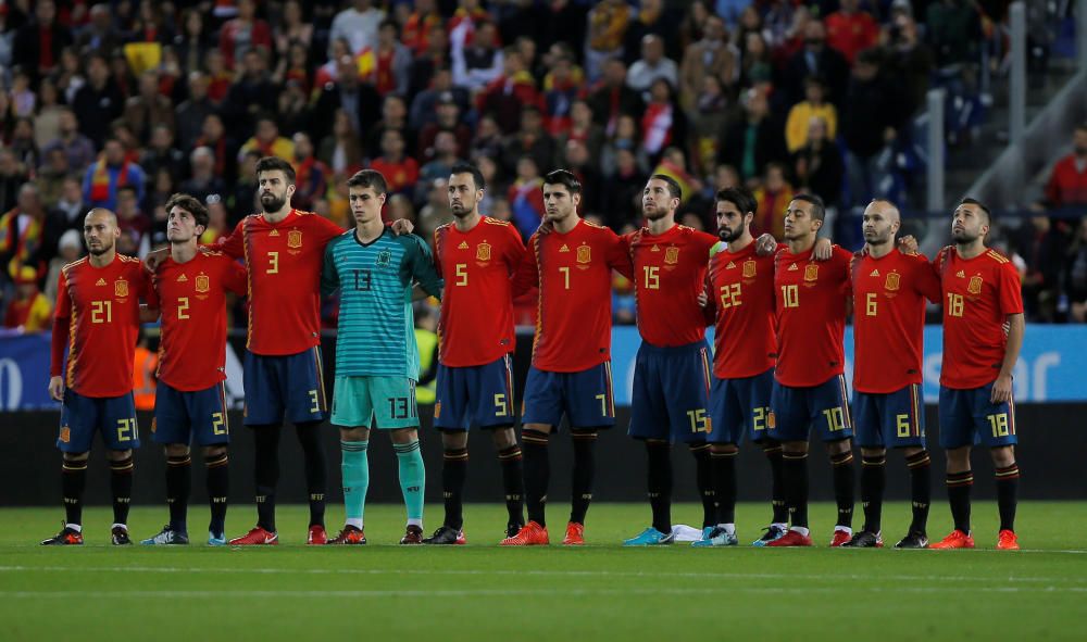 Amistoso España - Costa Rica en La Rosaleda