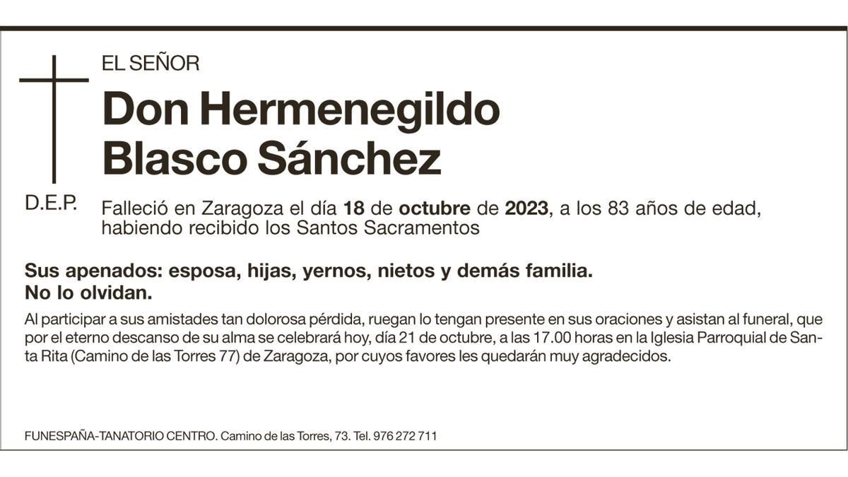 Hermenegildo Blasco Sánchez