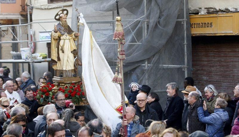 Celebración de San Antón, bendición de los animales