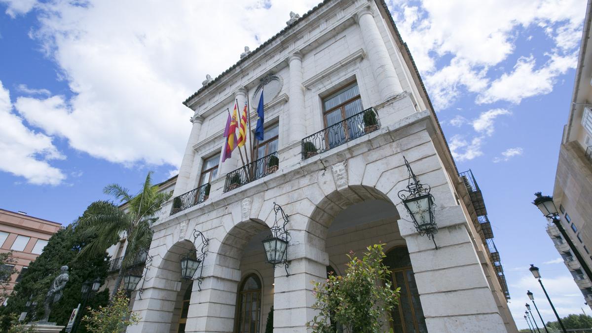 El edificio consistorial de Gandia