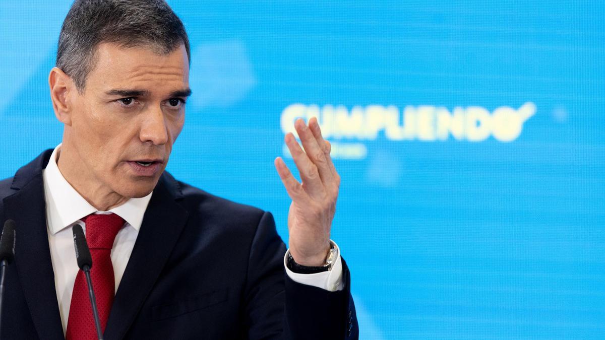 El presidente del Gobierno, Pedro Sánchez.