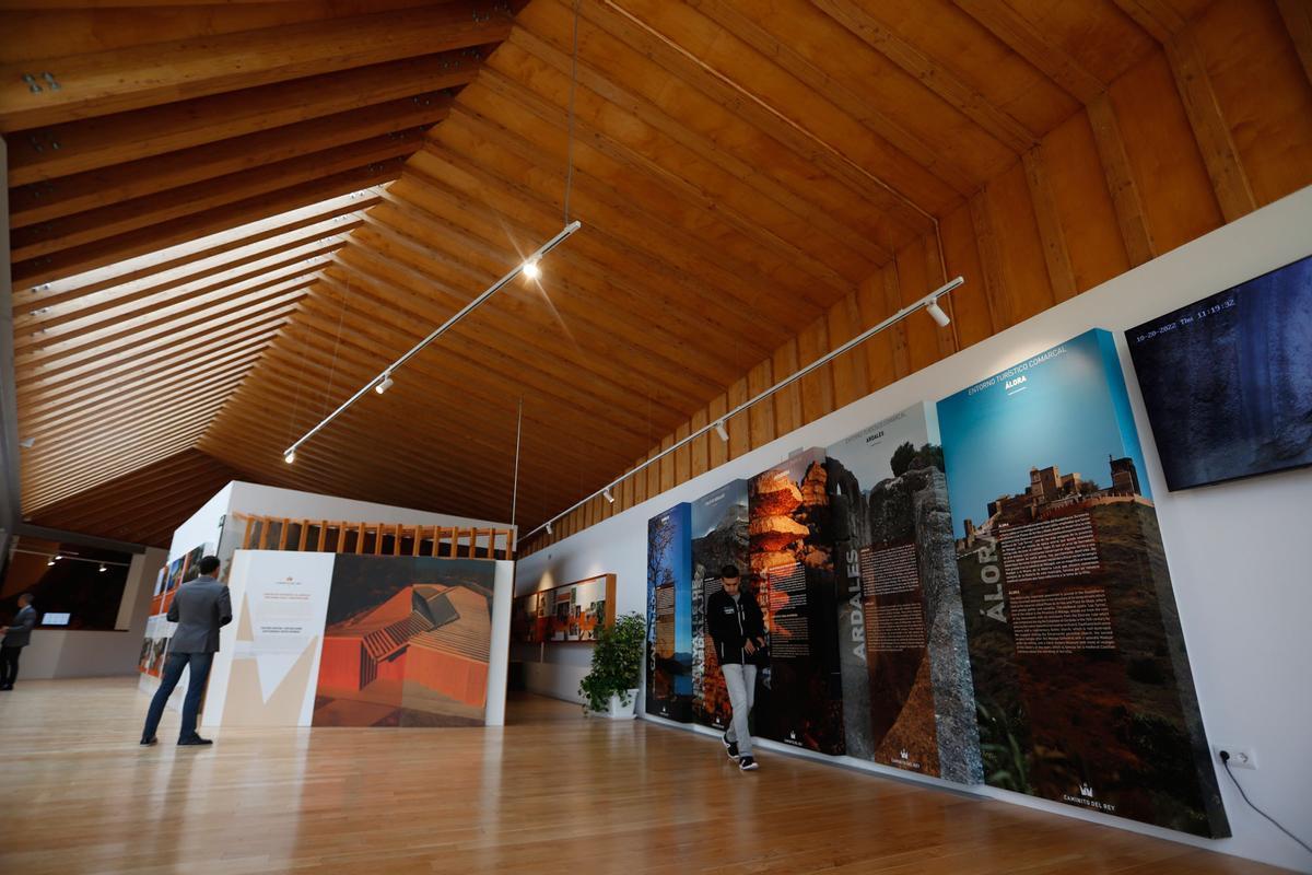 La inauguración del centro de visitantes del Caminito del Rey, en imágenes
