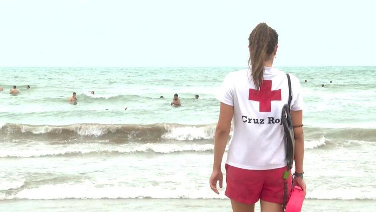 Cruz Roja alerta del auge en atenciones por ahogamiento en València