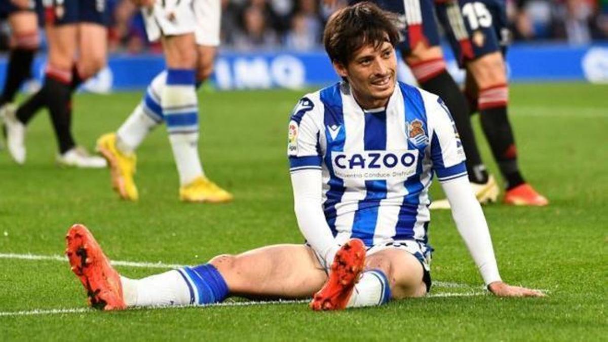 David Silva, jugador de la Real Sociedad.