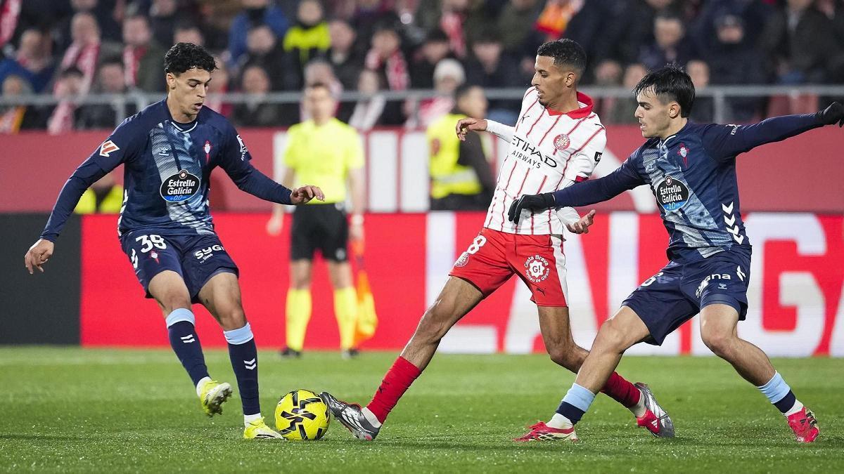 Celta de Vigo, en su victoria contra el Girona (2-1) de LaLiga EA Sports