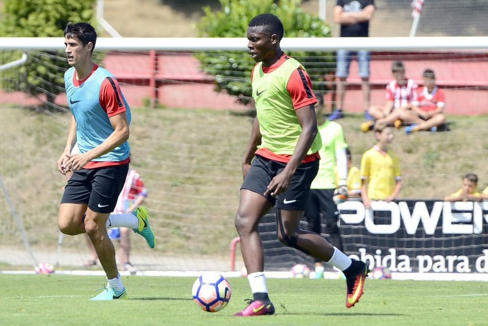 Entrenamiento del Sporting