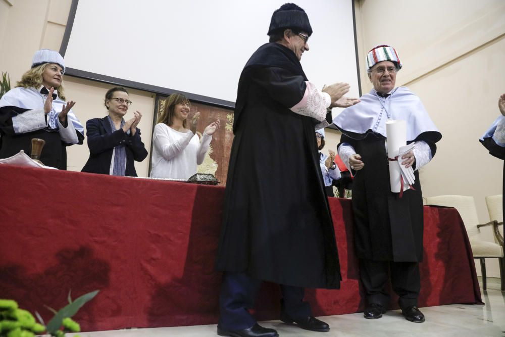 Joan Veny, doctor honoris causa de la UIB